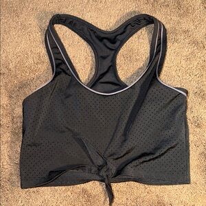 PINK Racerback Sports CROP TOP